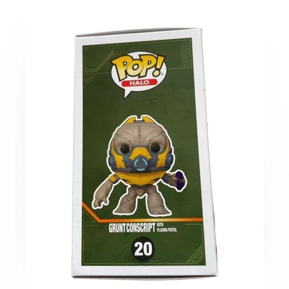 Funko Pop Halo #20 Grunt Conscript With Plasma Pistol New